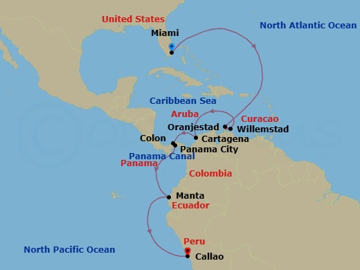 Cruise Map