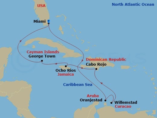 Cruise Map