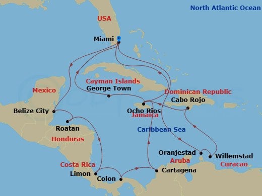 Cruise Map