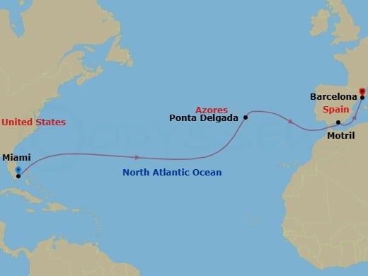 Cruise Map