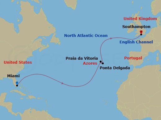 Cruise Map