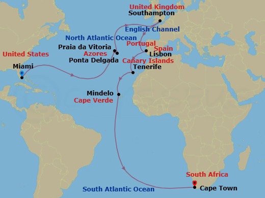 Cruise Map