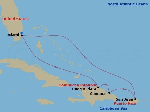 Cruise Map