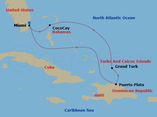 Cruise Map