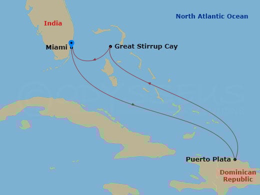 Cruise Map