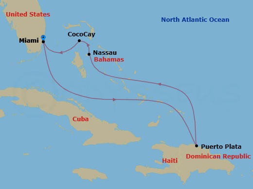 Cruise Map