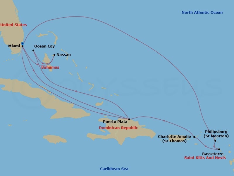 Cruise Map
