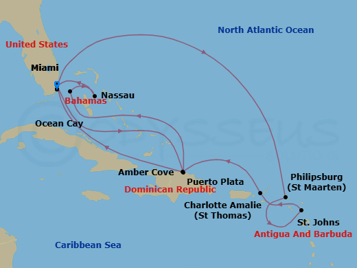 Cruise Map