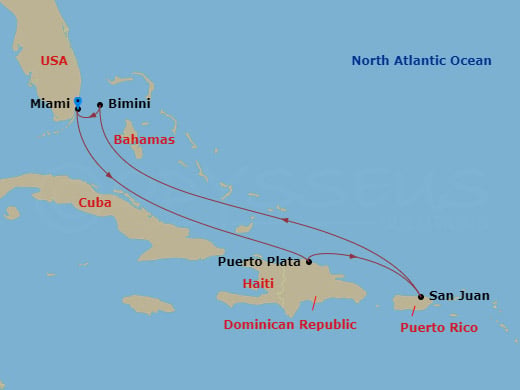 Cruise Map
