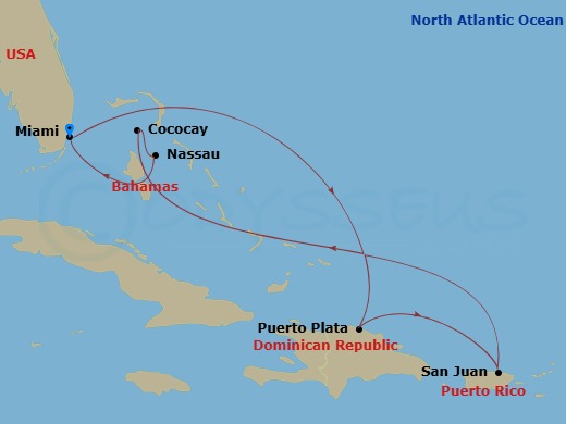 Cruise Map