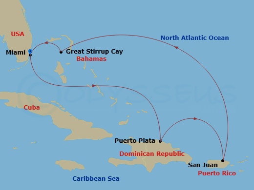 Cruise Map