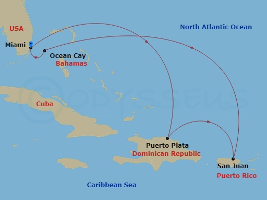 Cruise Map