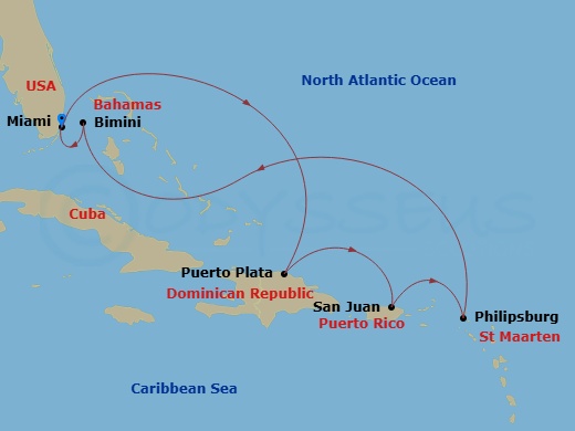 Cruise Map