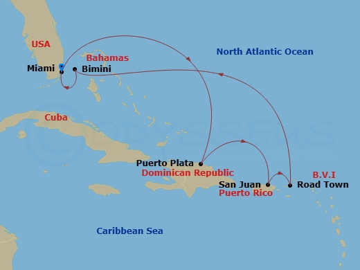 Cruise Map