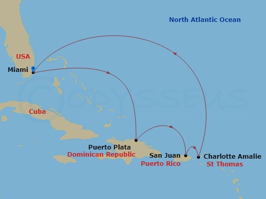 Cruise Map