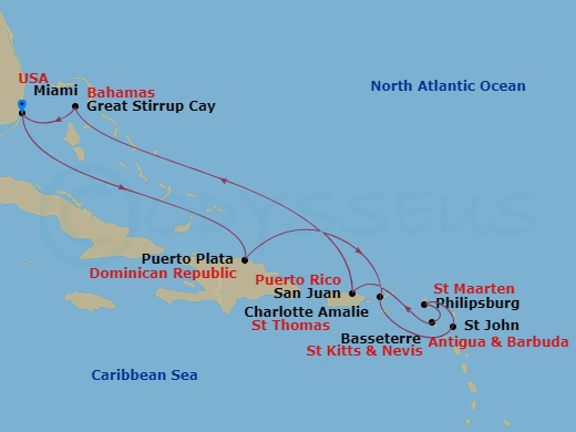 Cruise Map