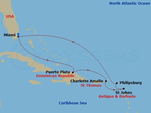 Cruise Map