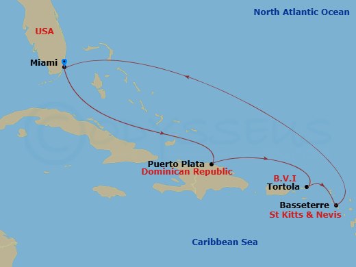 Cruise Map