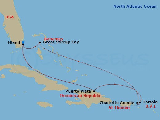 Cruise Map