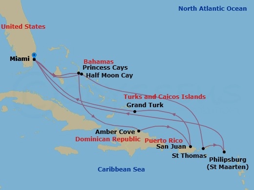 Cruise Map