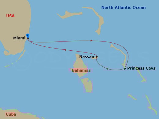Cruise Map
