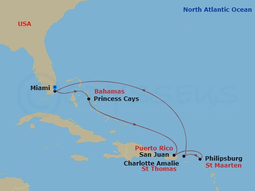 Cruise Map