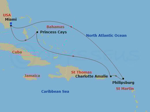 Cruise Map