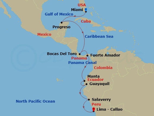 Cruise Map