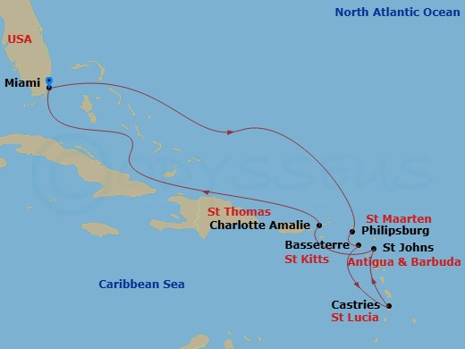 Cruise Map