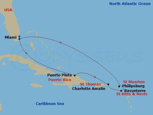 Cruise Map
