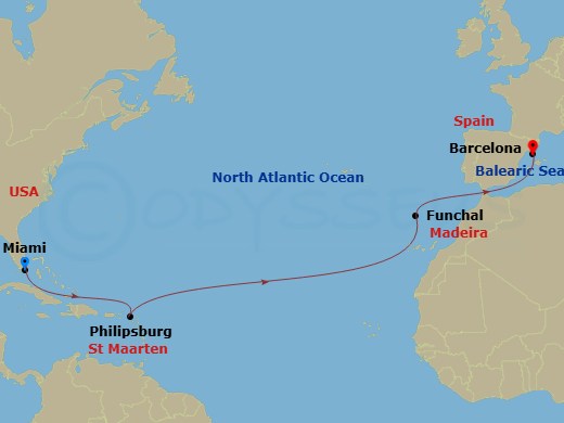 Cruise Map