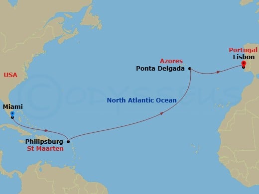Cruise Map