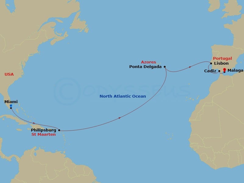 Cruise Map