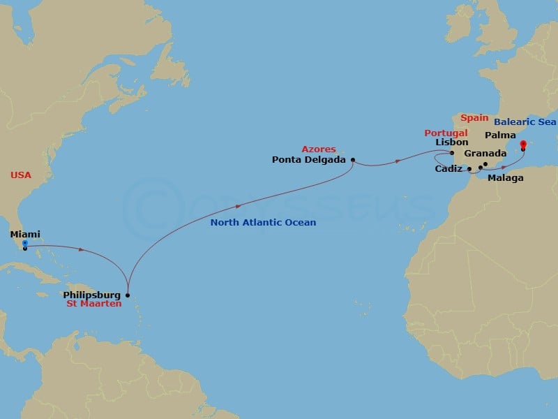 Cruise Map