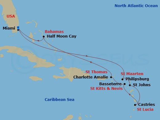 Cruise Map