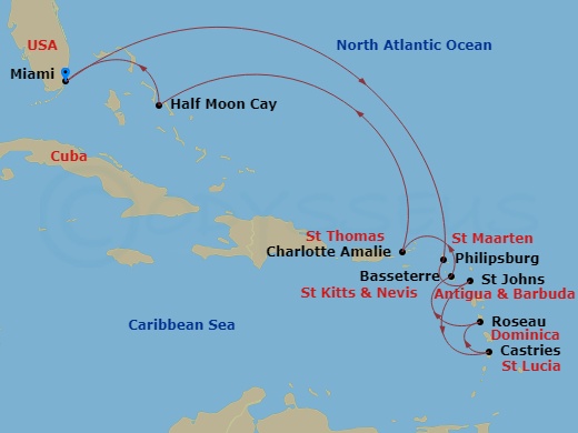 Cruise Map