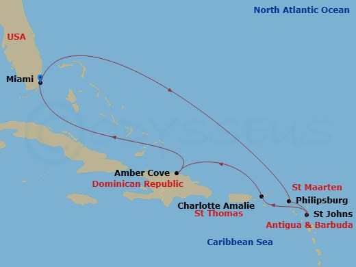 Cruise Map