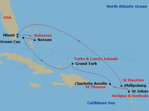 Cruise Map