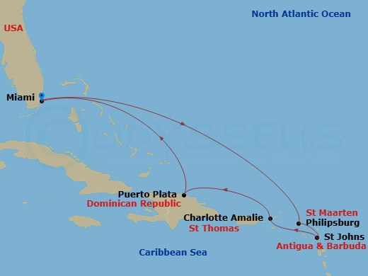 Cruise Map
