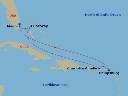 Cruise Map