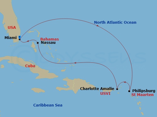 Cruise Map