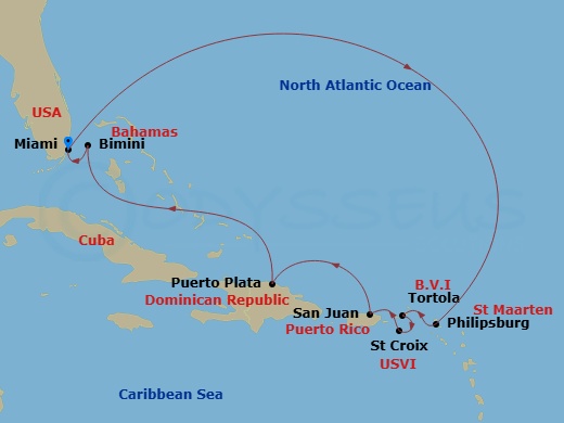 Cruise Map