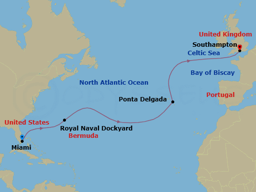 Cruise Map