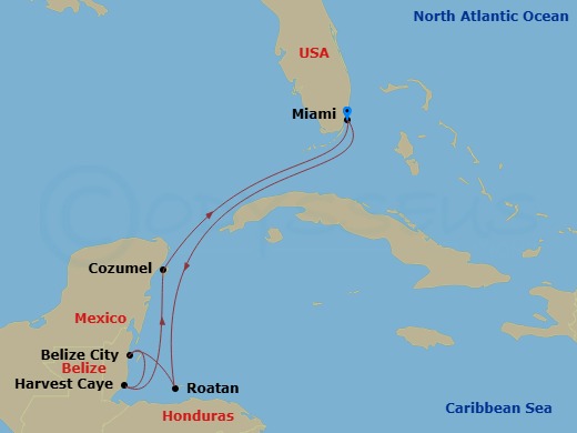 Cruise Map