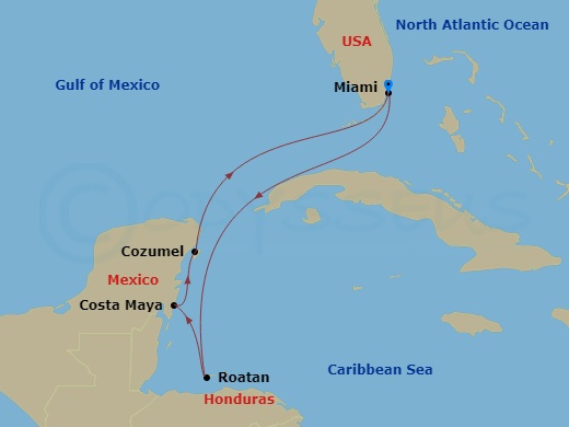 Cruise Map