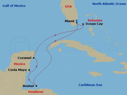 Cruise Map