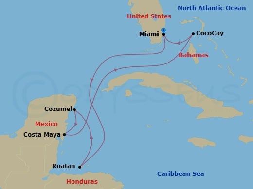 Cruise Map