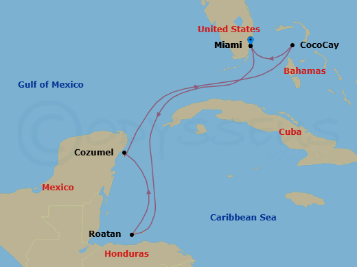 Cruise Map