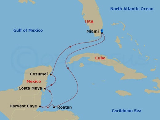 Cruise Map