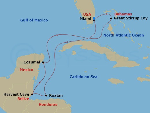 Cruise Map